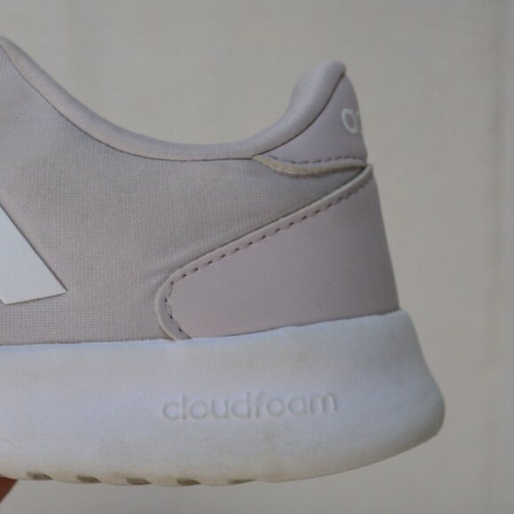 ADIDAS Cloudfoam Ultimate footwear white/ light grey/labender  women size 8.5 - Picture 6 of 6